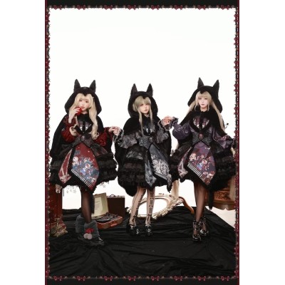 Yingluofu The Werewolves of Miller's Hollow Blouse Skirt and Cape Set(Limited Pre-Order/3 Colours/Full Payment Without Shipping Cost)